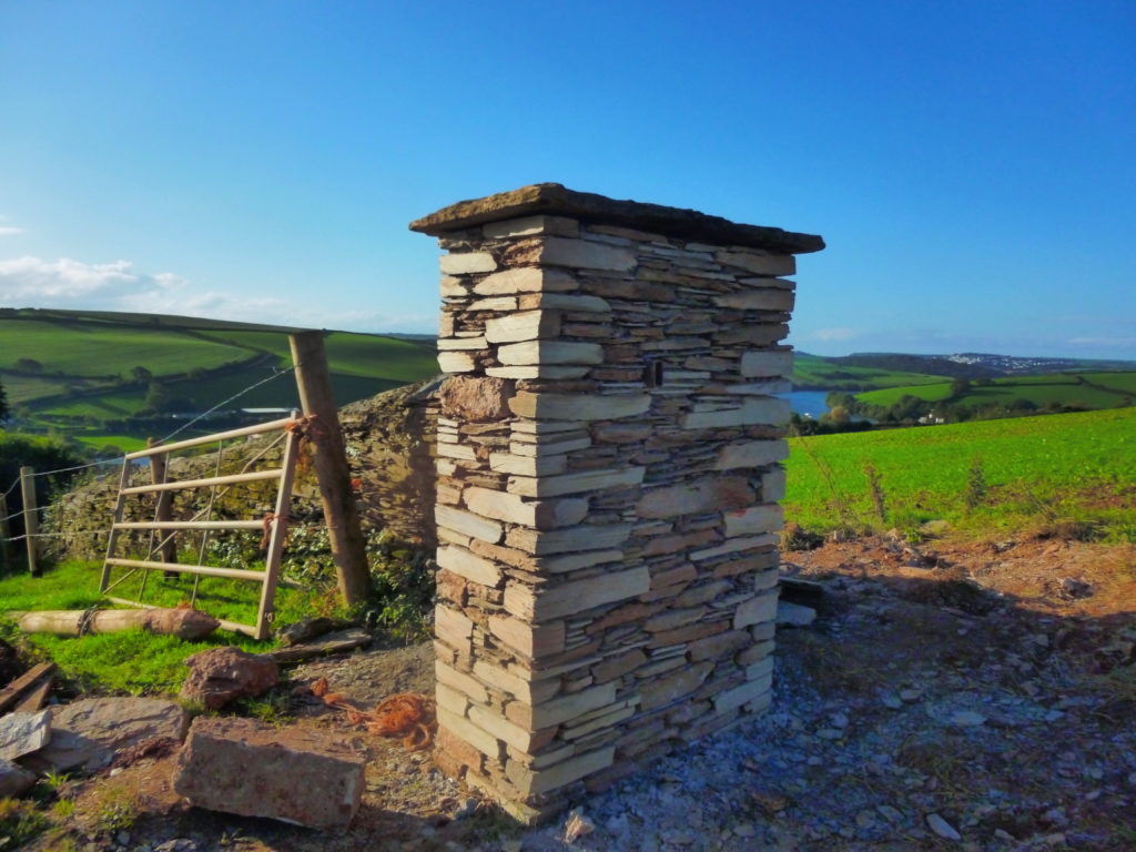 Pier With Slate Capping